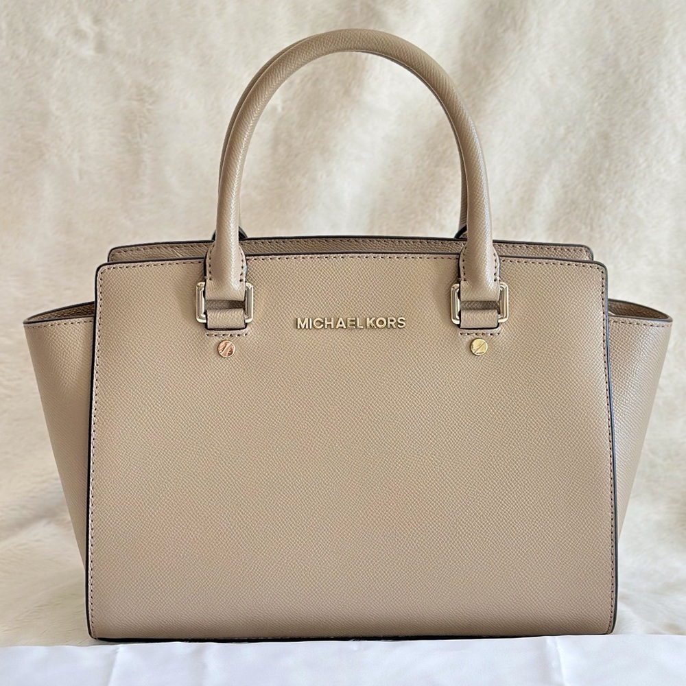 Michael Kors Selma Truffle Top Handle Satchel